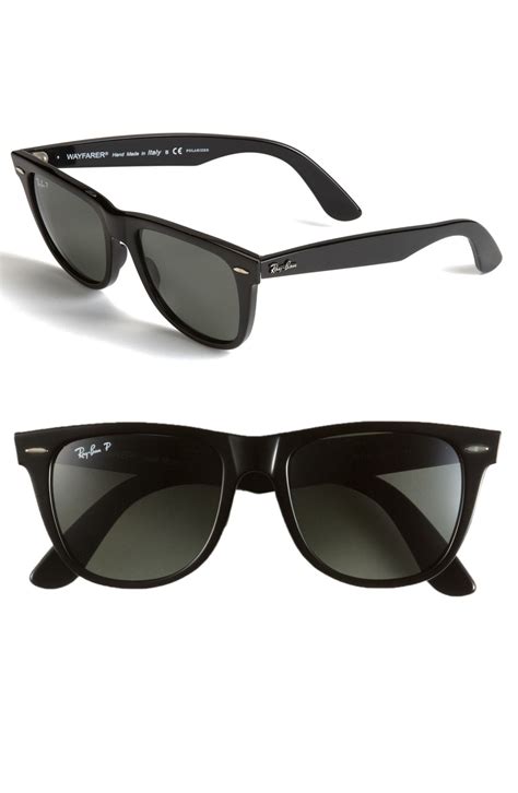 54mm polarized wayfarer sunglasses
